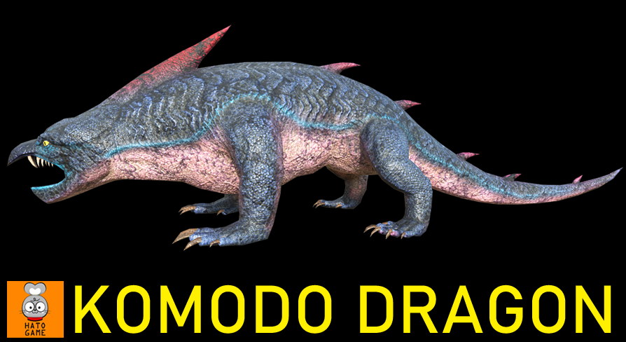 "Animated" Komodo Dragon in Characters - UE Marketplace
