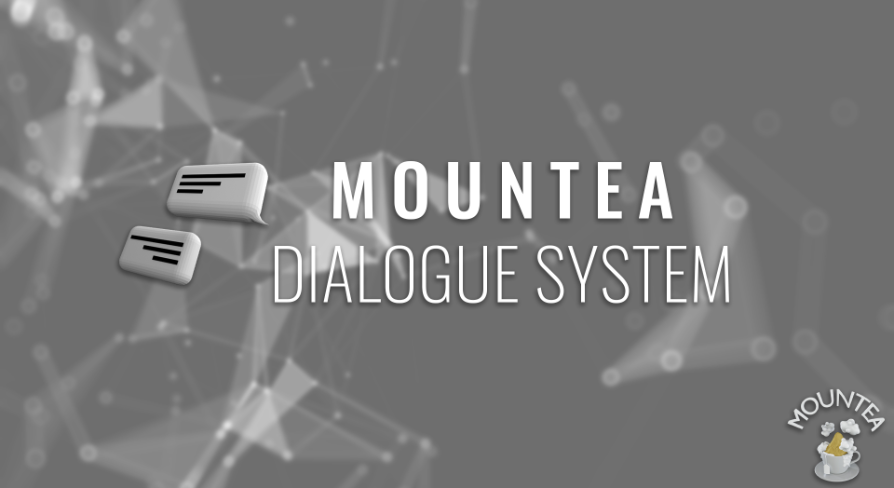 Mount Dialog Mountea Framework: Dialogue System:コードプラグイン - UE マーケットプレイス