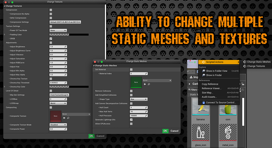 Multi Assets Changer in Blueprints - UE Marketplace