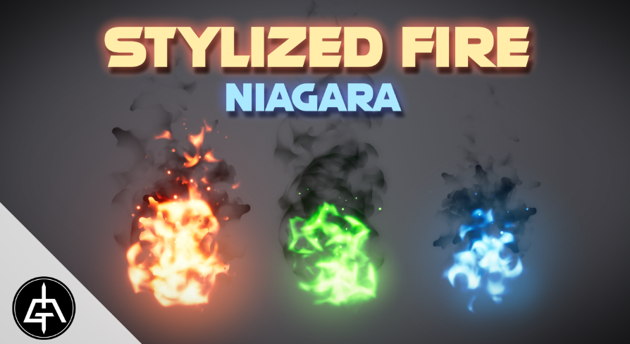 Niagara Stylized Fire Vol. 1 in Visual Effects - UE Marketplace