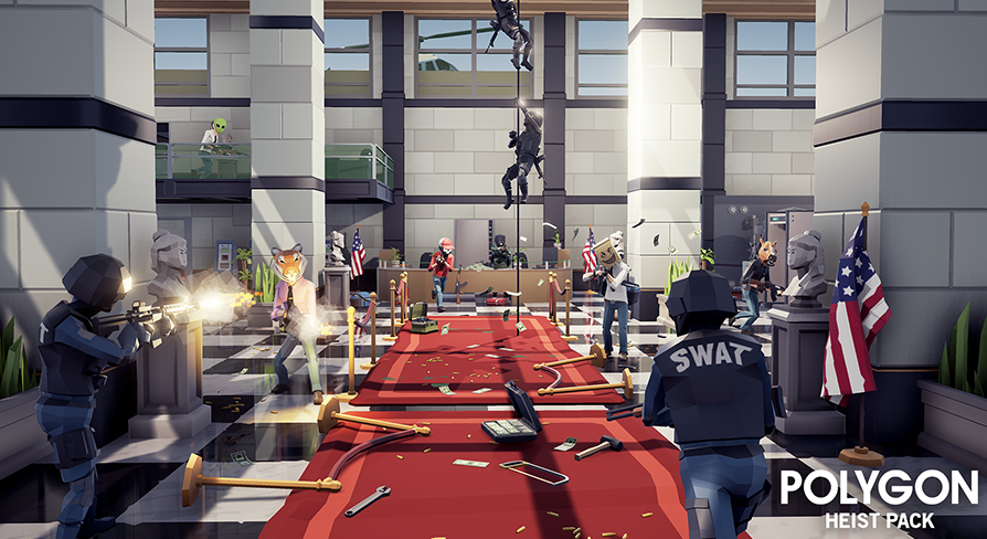 POLYGON - Heist Pack in Environments - UE Marketplace