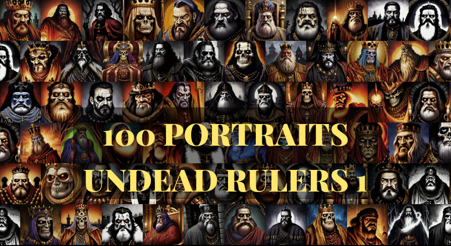 Undead Ruler Portraits: Undead Rulers 1οΌ2Dγ’γ»γγ - UE γγΌγ±γγγγ¬γ€γΉ
