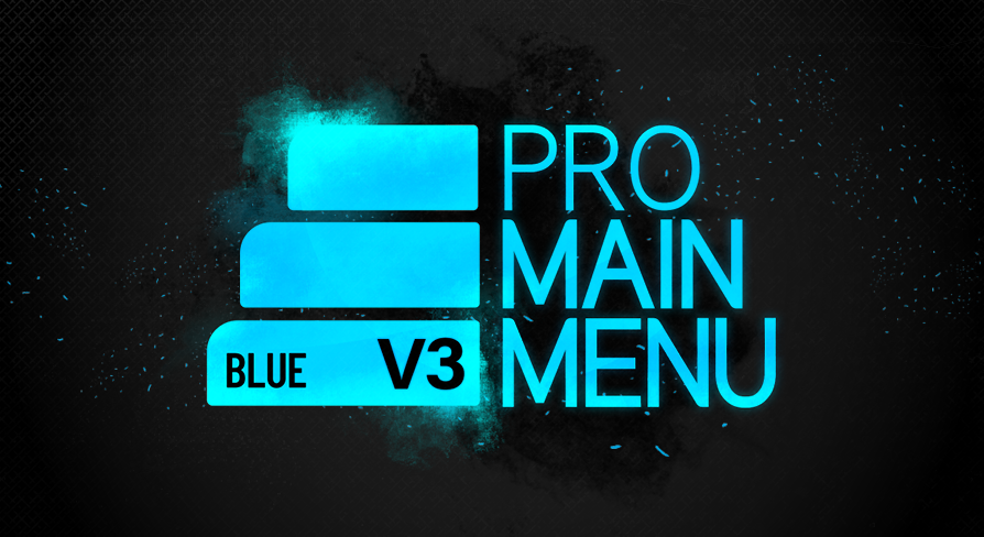 Pro Main Menu V3: Blue Edition in Blueprints - UE Marketplace