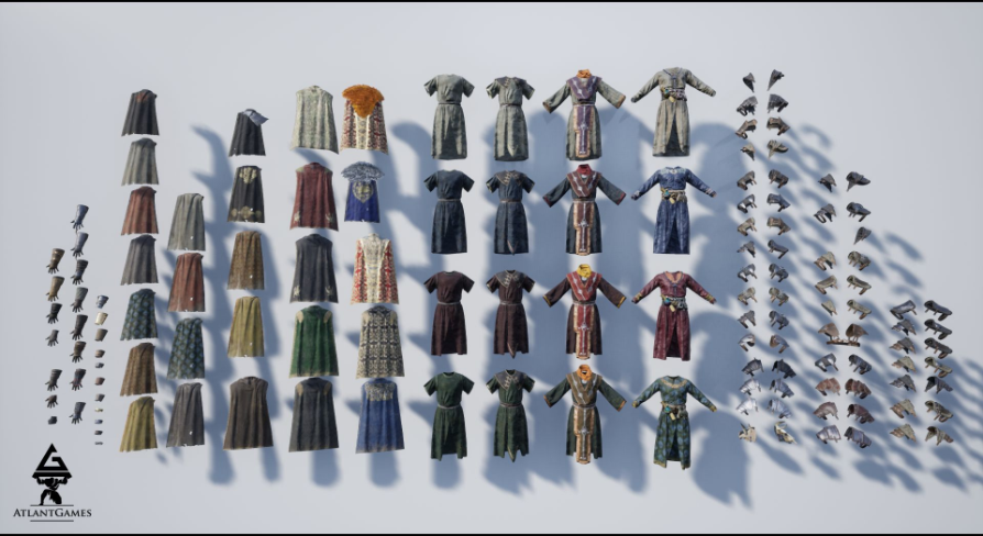 Ue5 Robe Mesh image-1