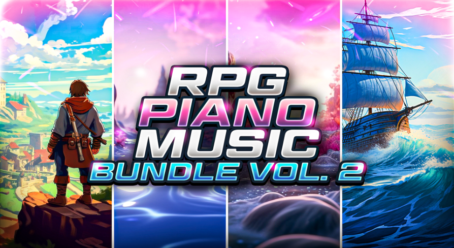 RPG Piano Music Bundle - Volume 2, 카테고리 음악 - UE 마켓플레이스