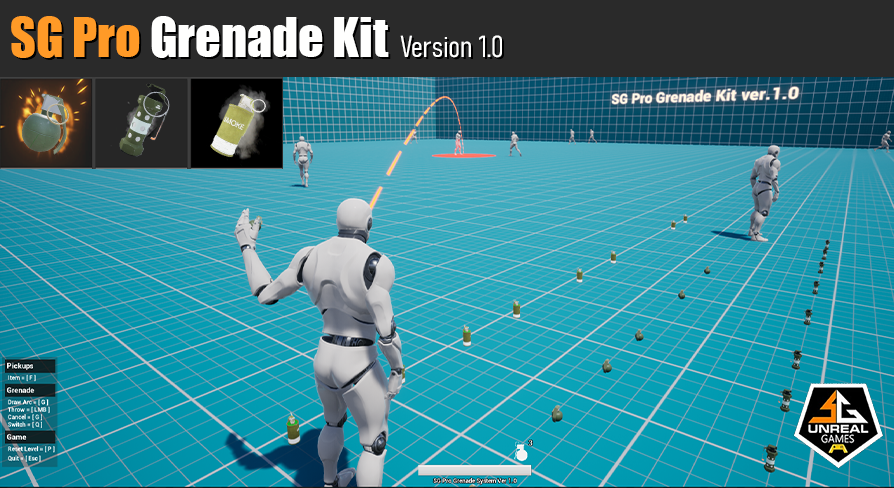 SG Pro Grenade Kit V.1 - Featured