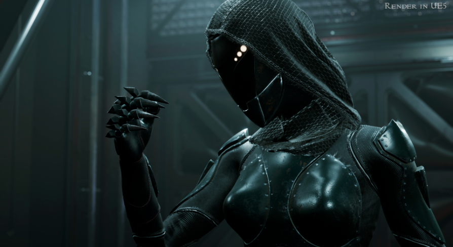 Sci Fi Woman in Characters - UE Marketplace