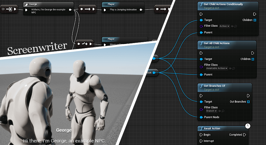 Screenwriter in Code Plugins - UE Marketplace