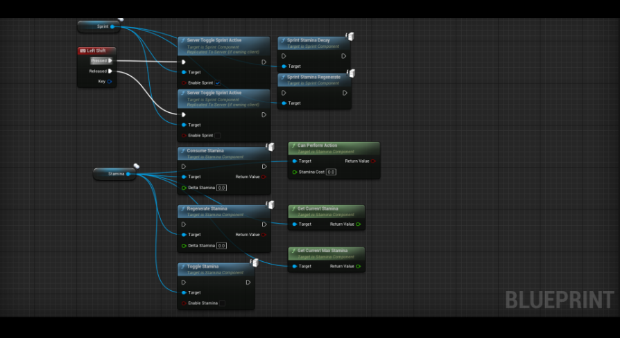 Modular Replicated Stamina System in Code Plugins - UE Marketplace