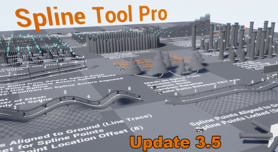 Spline Tool Pro in Blueprints - UE Marketplace