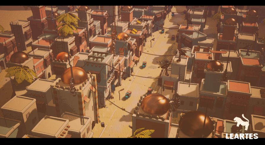 Stylized / Low Poly Asian City ( Stylized Series ) in Environments - UE ...