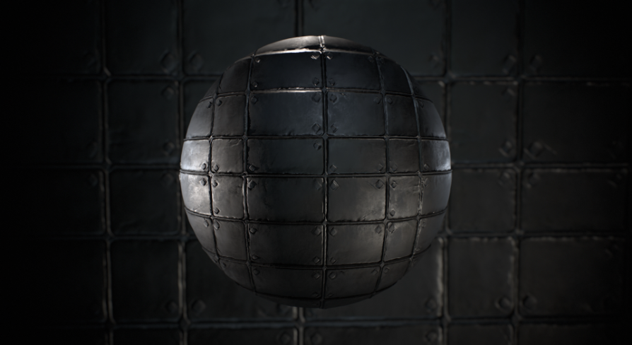 Stylized Metal Material Pack 1 - Featured