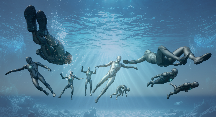 Swimming animation Pack in Animations - UE Marketplace