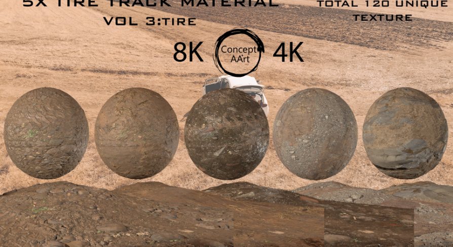 Tire Track Vol3 Tire In Materials Ue Marketplace