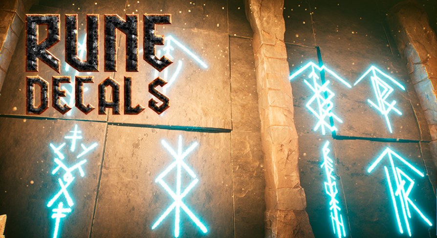 Tribal Rune Decals Pack in 2D Assets - UE Marketplace