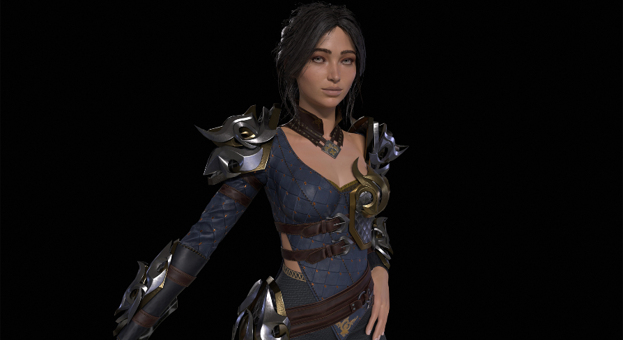 Woman Warrior in Characters - UE Marketplace