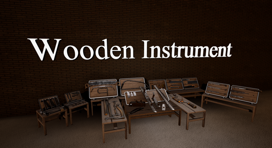 Wooden Instrument in Props - UE Marketplace