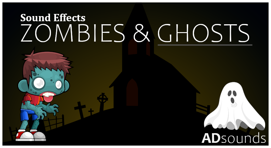 Zombies & Ghosts Sound Effects in Sound Effects UE