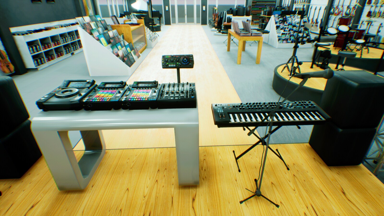 Music store musical instruments and equipment in Environments UE