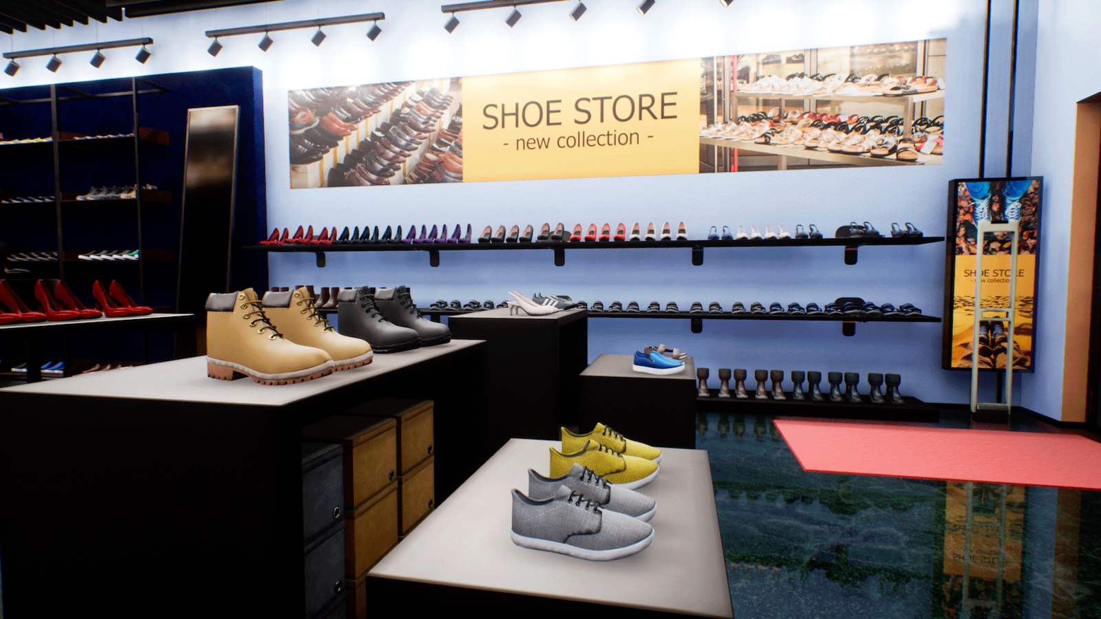 action shoes showroom near me