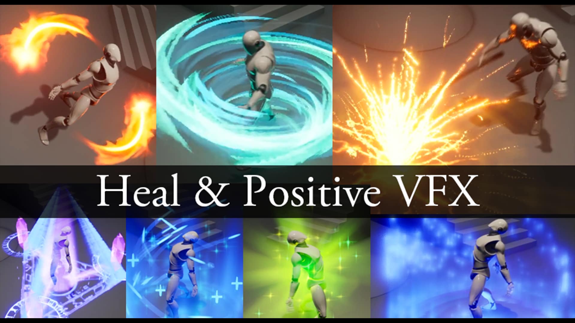 Heal and Positive VFX ( with SFX )