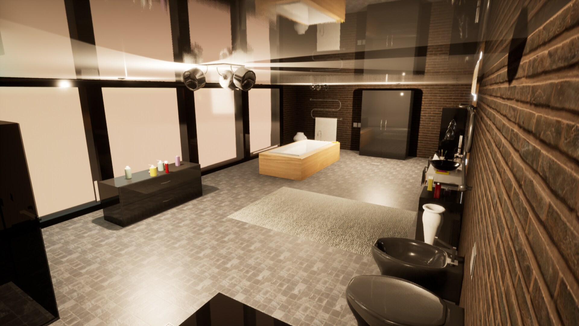 Modern bathroom