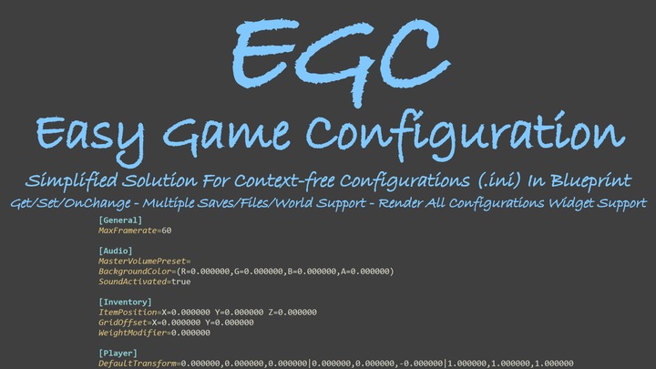 EGC - EasyGameConfiguration