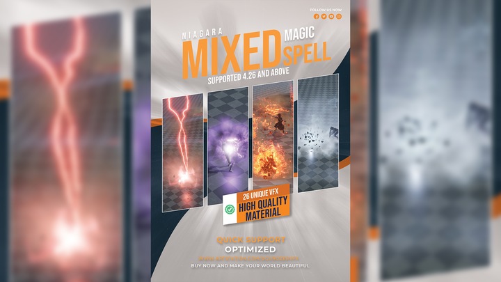 Mixed Magic - Spell VFX Pack