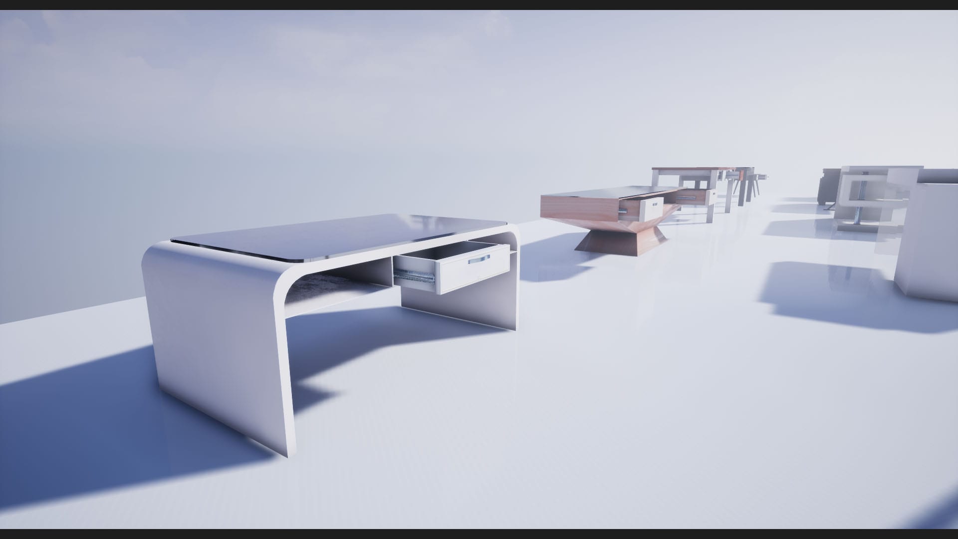 Interior Desk & Table Props v.01