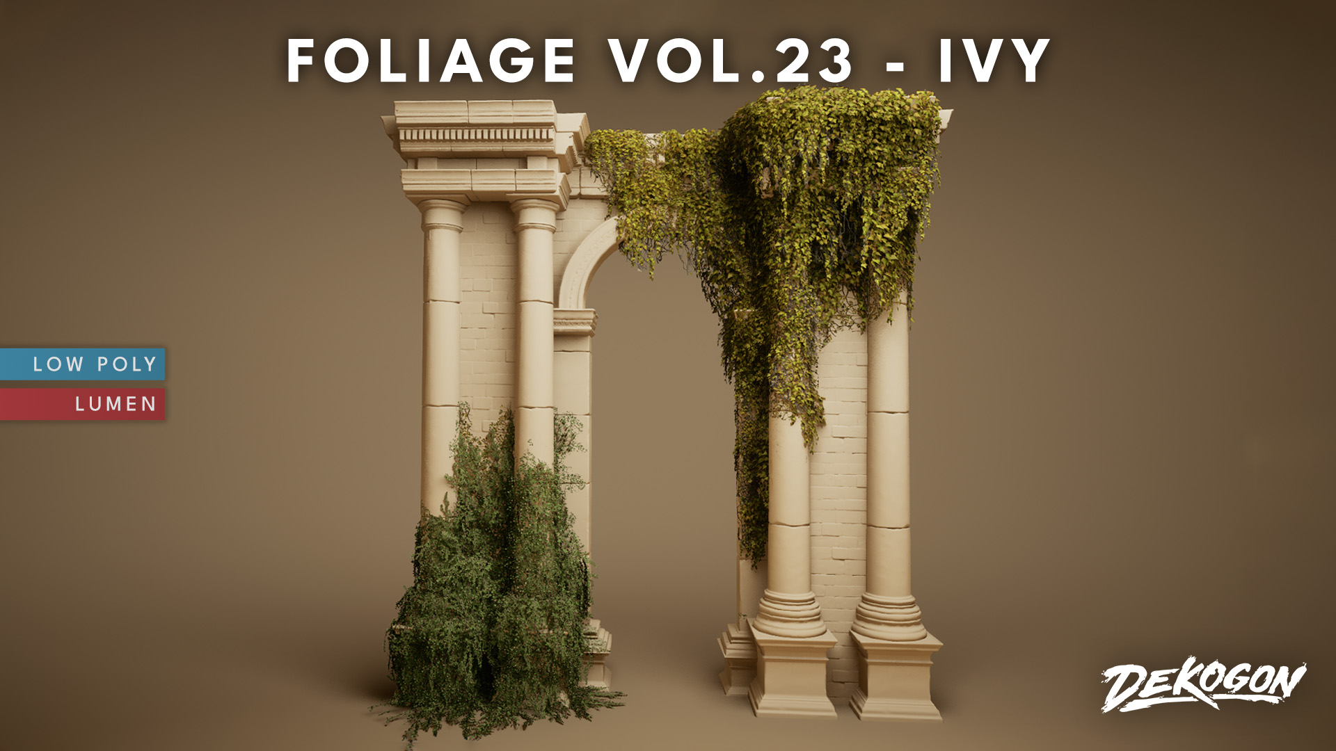 Foliage VOL.23 - Ivy (Low Poly)