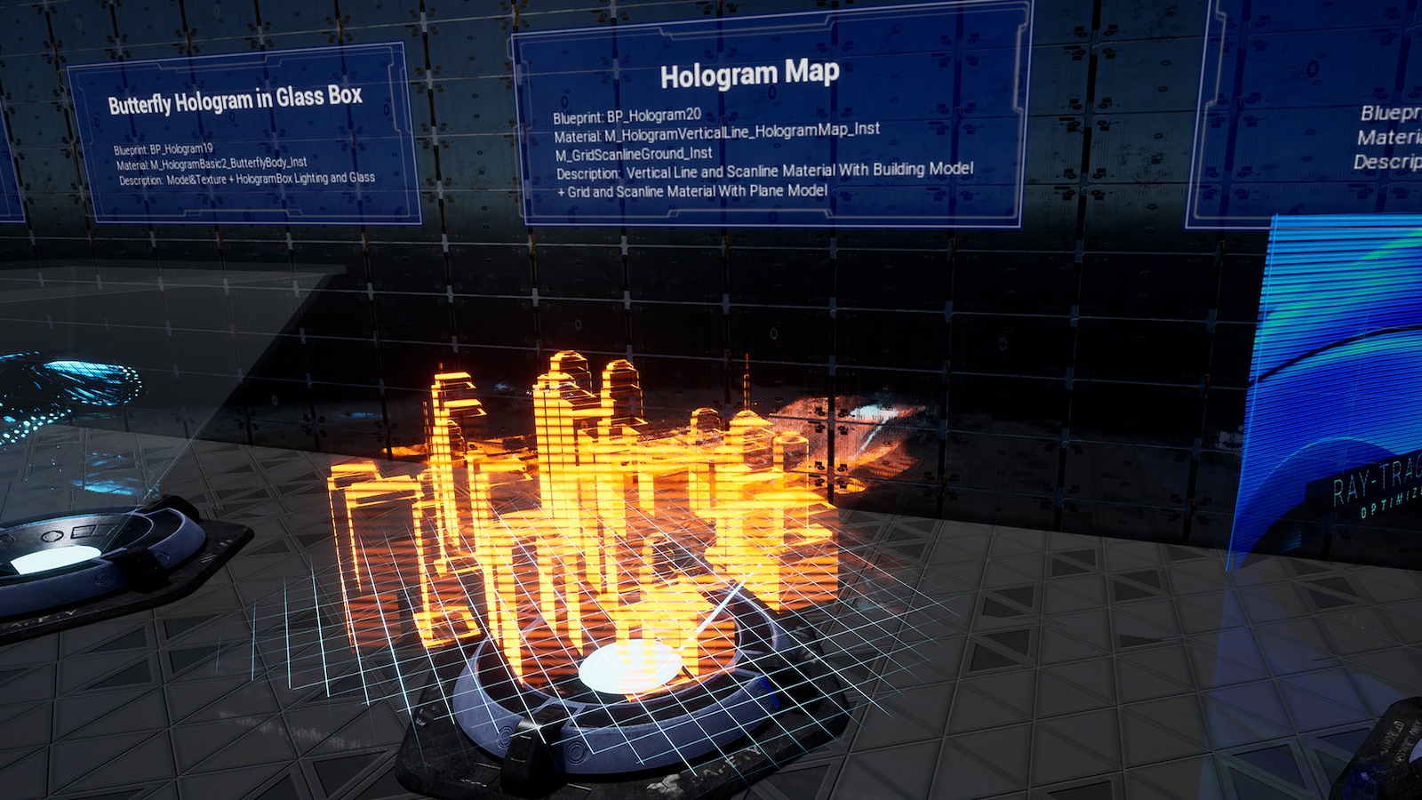 HOLOGRAM VFX Pack in Visual Effects UE Marketplace