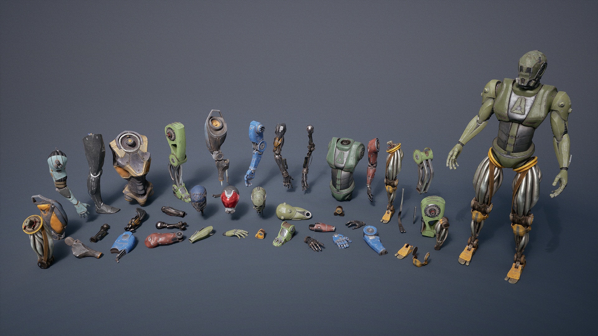 Future City VOL.2 – Android Parts (Nanite + LP)