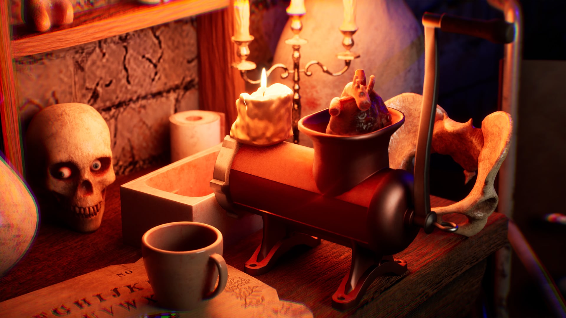 Horror Props / 45 Assets in Props UE Marketplace