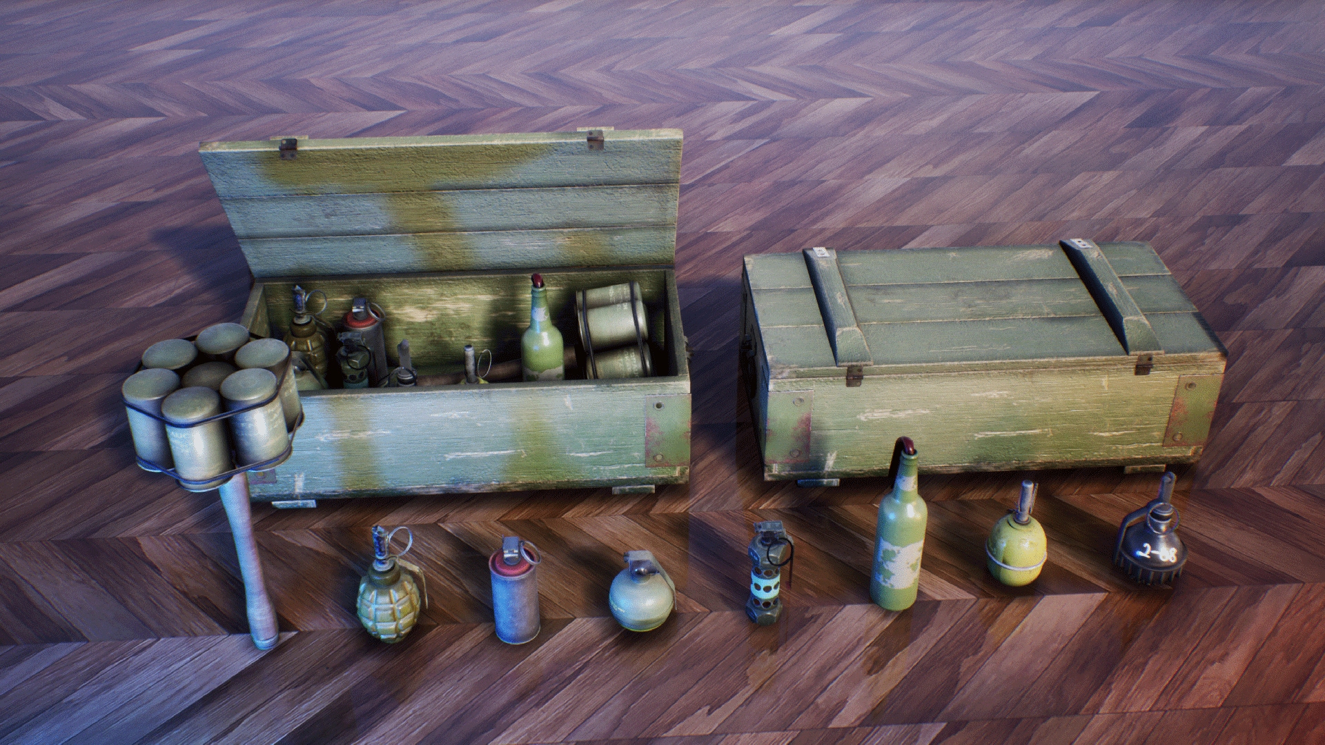 Ultimate Grenade Pack / 10+ Assets, 카테고리 무기 - UE 마켓플레이스