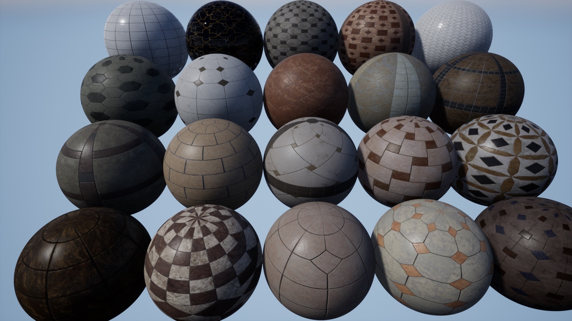 Floor Tile Materials Volume 1