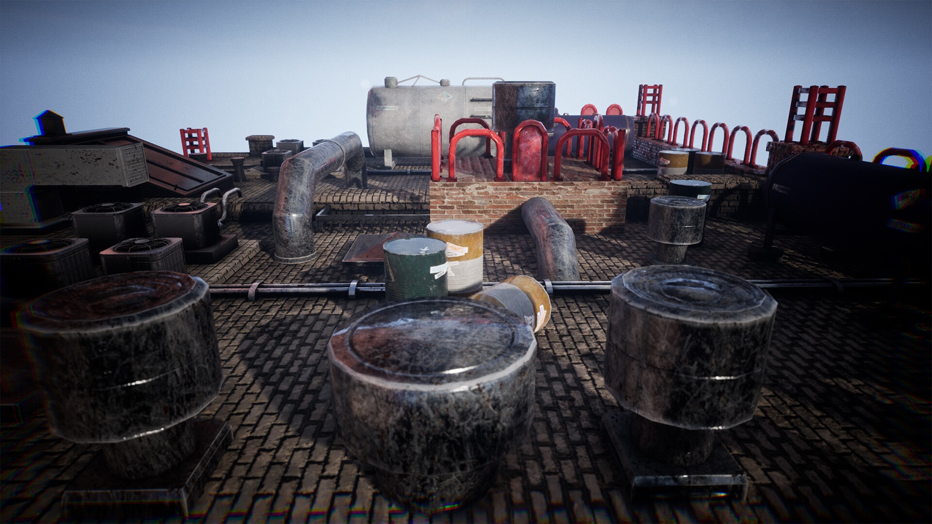 Industrial Props / 14 Assets in Props UE Marketplace