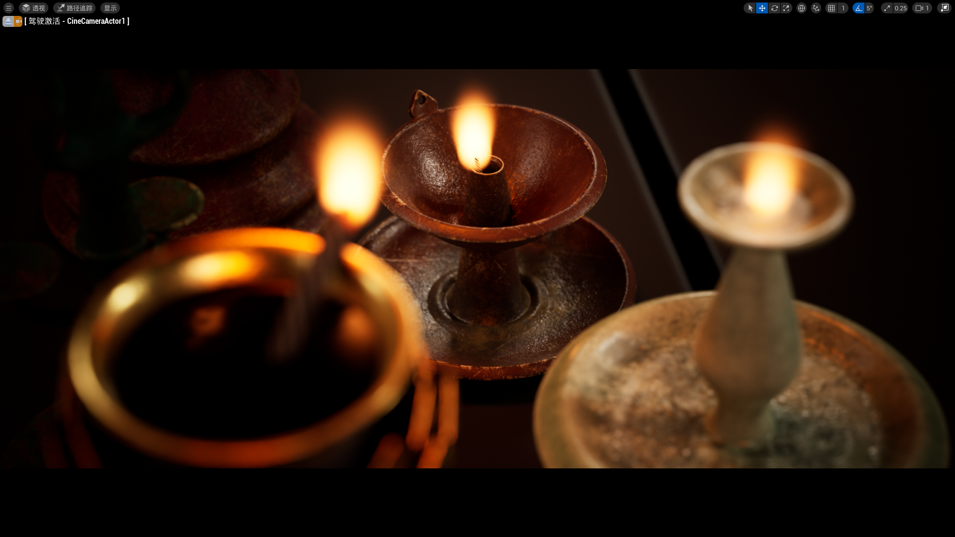 Ancient Chinese Lamps Props