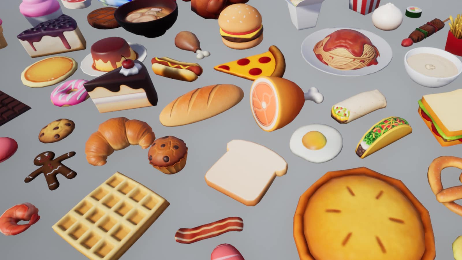 cartoon food pack vol. 1