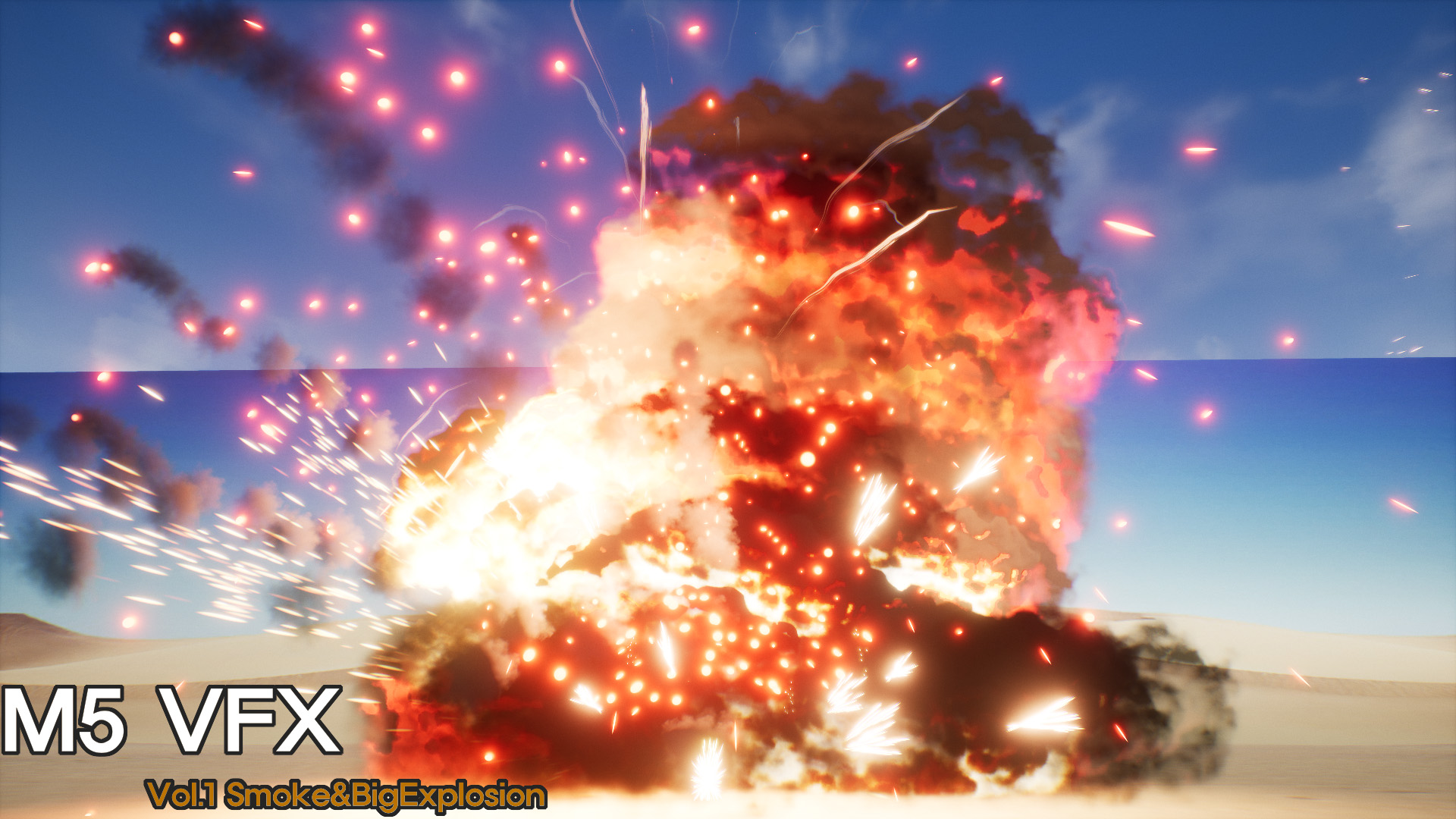 M5 VFX Vol1. Smoke and Big Explosion(Niagara) Download