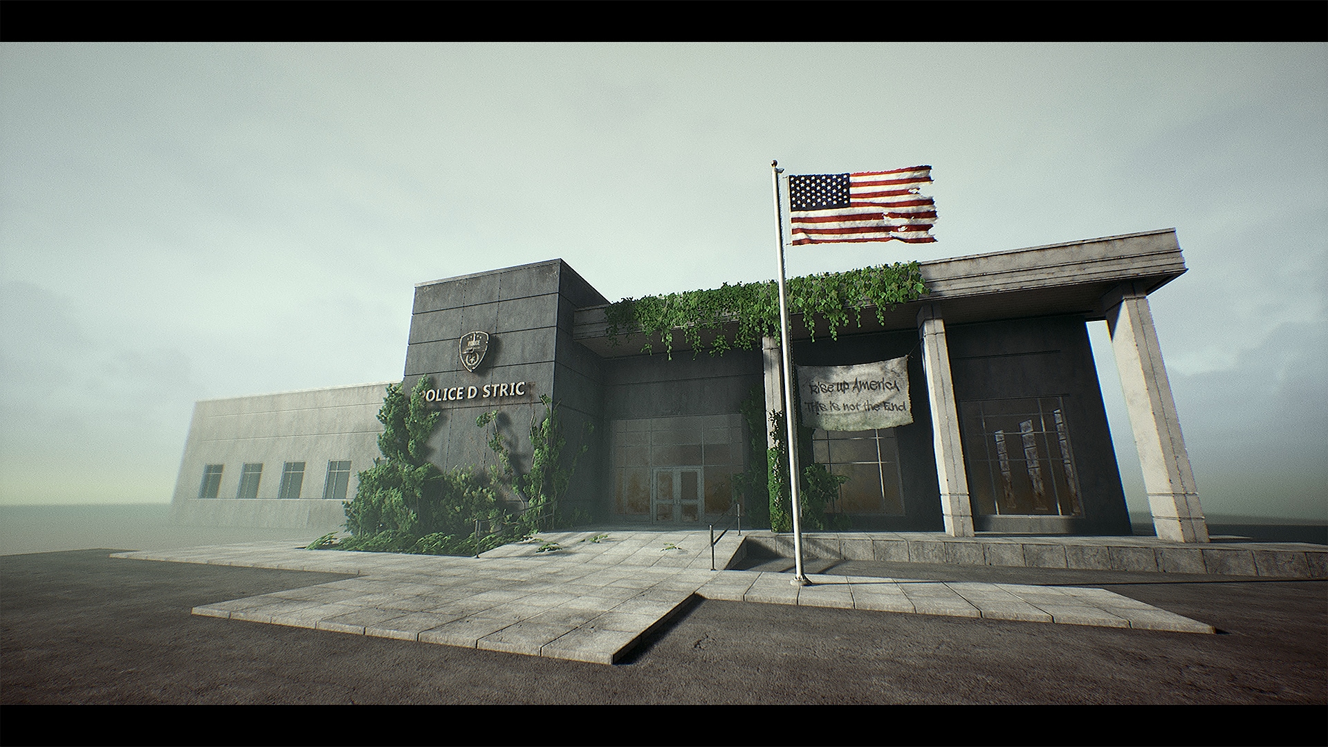 Abandoned Police Department 02 In Environments Ue Marketplace