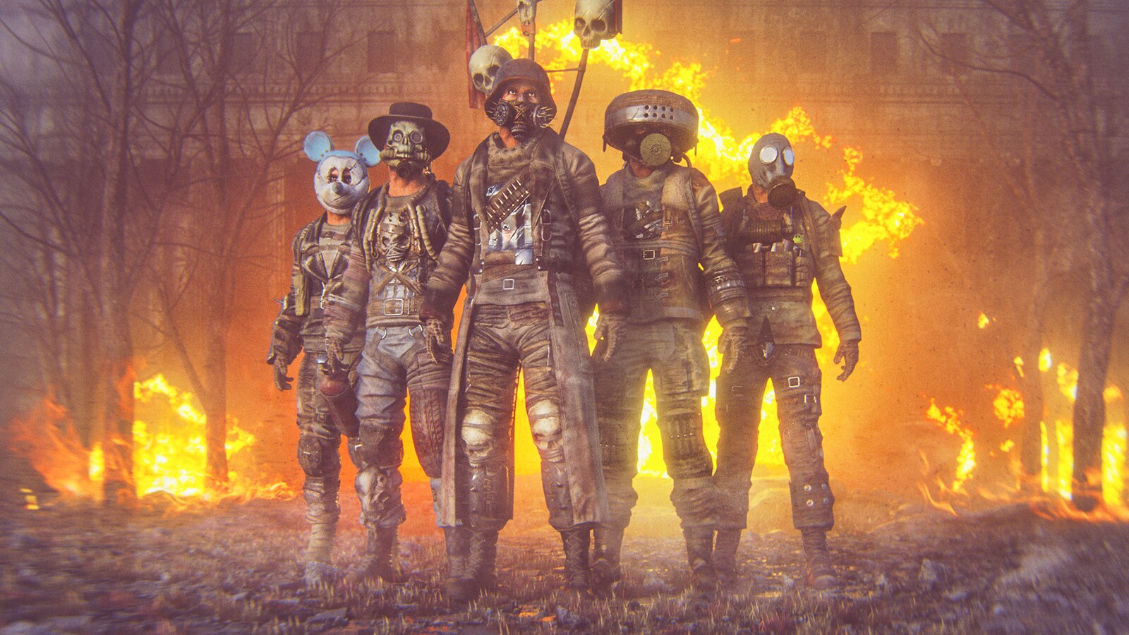 Customized Post Apocalyptic Characters In Characters Ue Marketplace