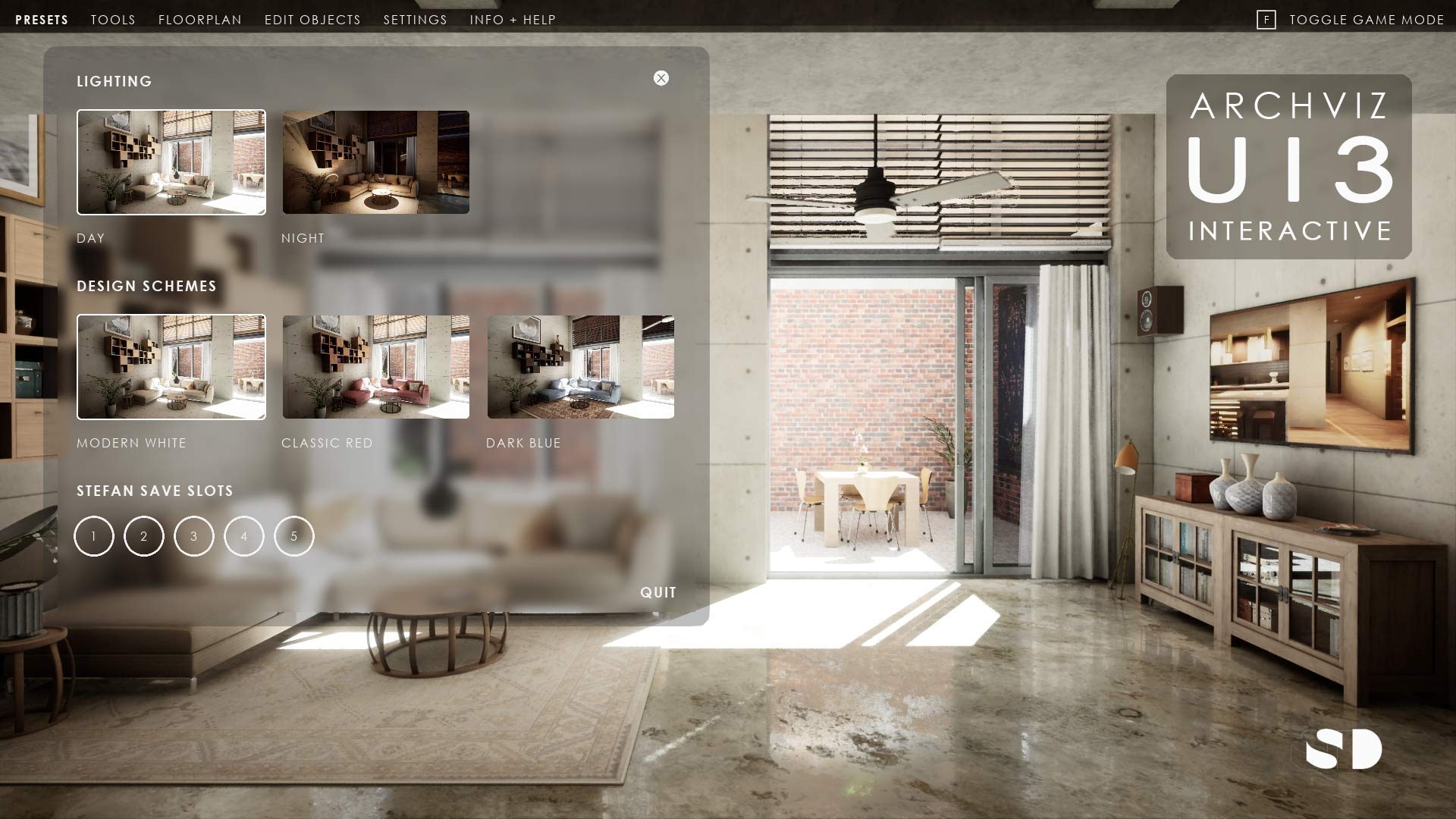 ArchViz User Interface 3
