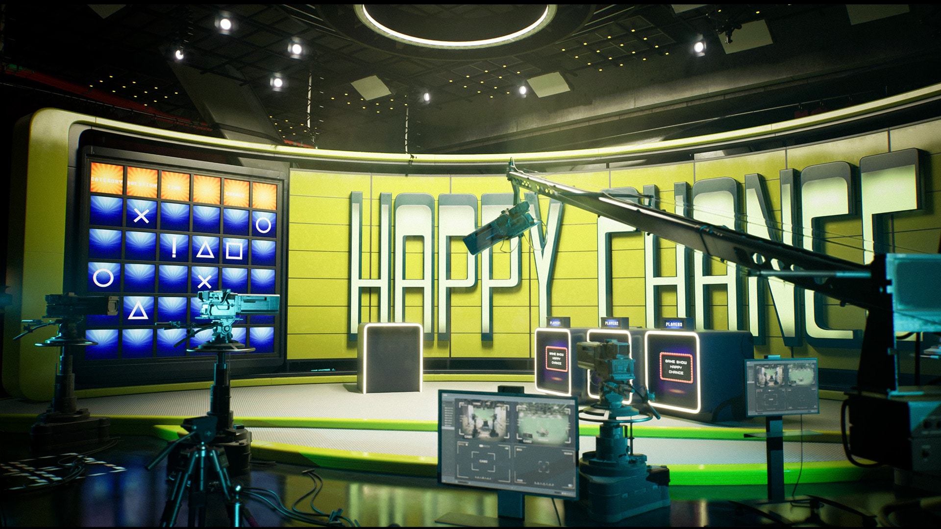 TV Studio Environment Set Unreal Engine Asset tv-studio-environment-set-unreal-engine-asset