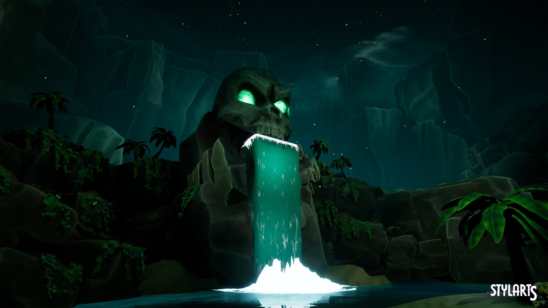 Stylized Pirate's Dream Island - UE5 ( Pirate , Island , Stylised