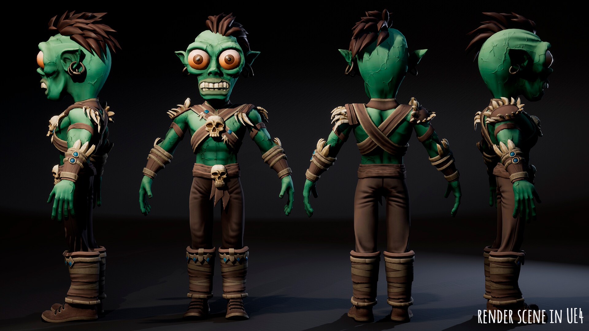 Zombie male 2 in Characters UE Marketplace