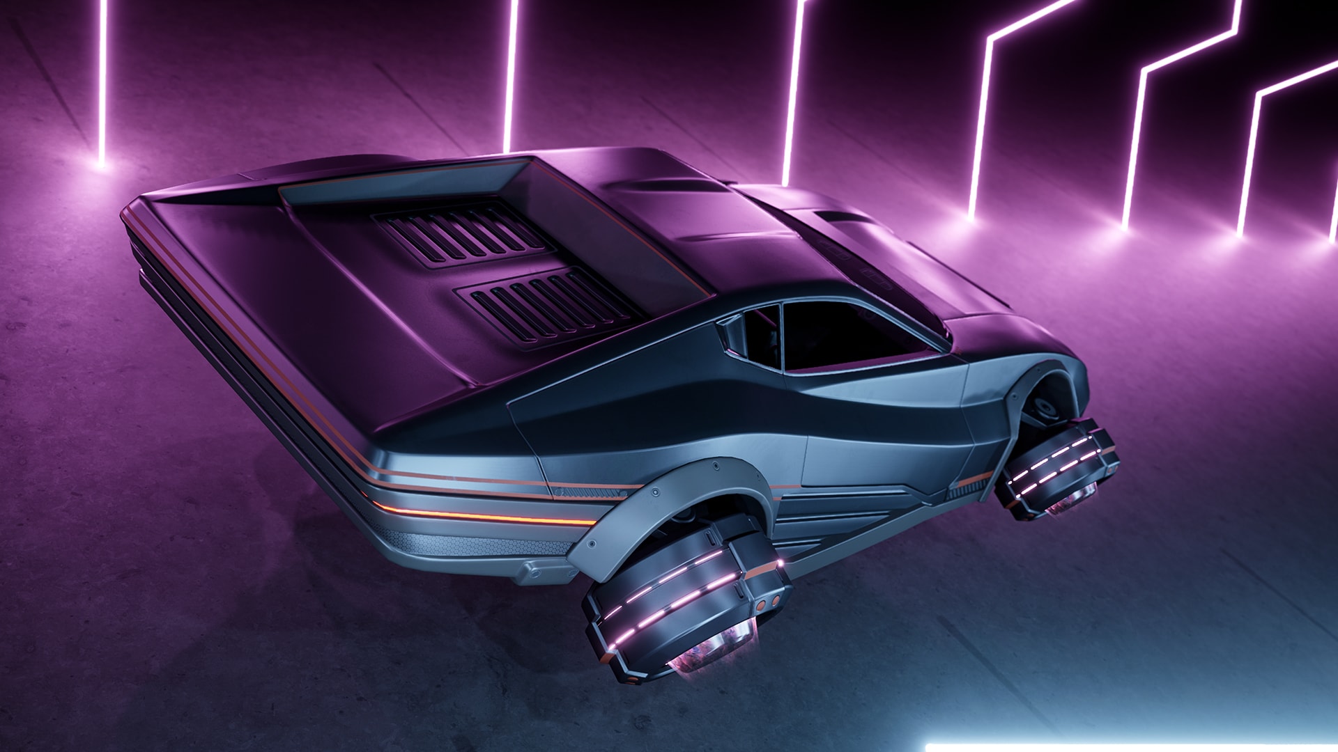SciFi Cyber Hover Car, 카테고리 블루프린트 - UE 마켓플레이스