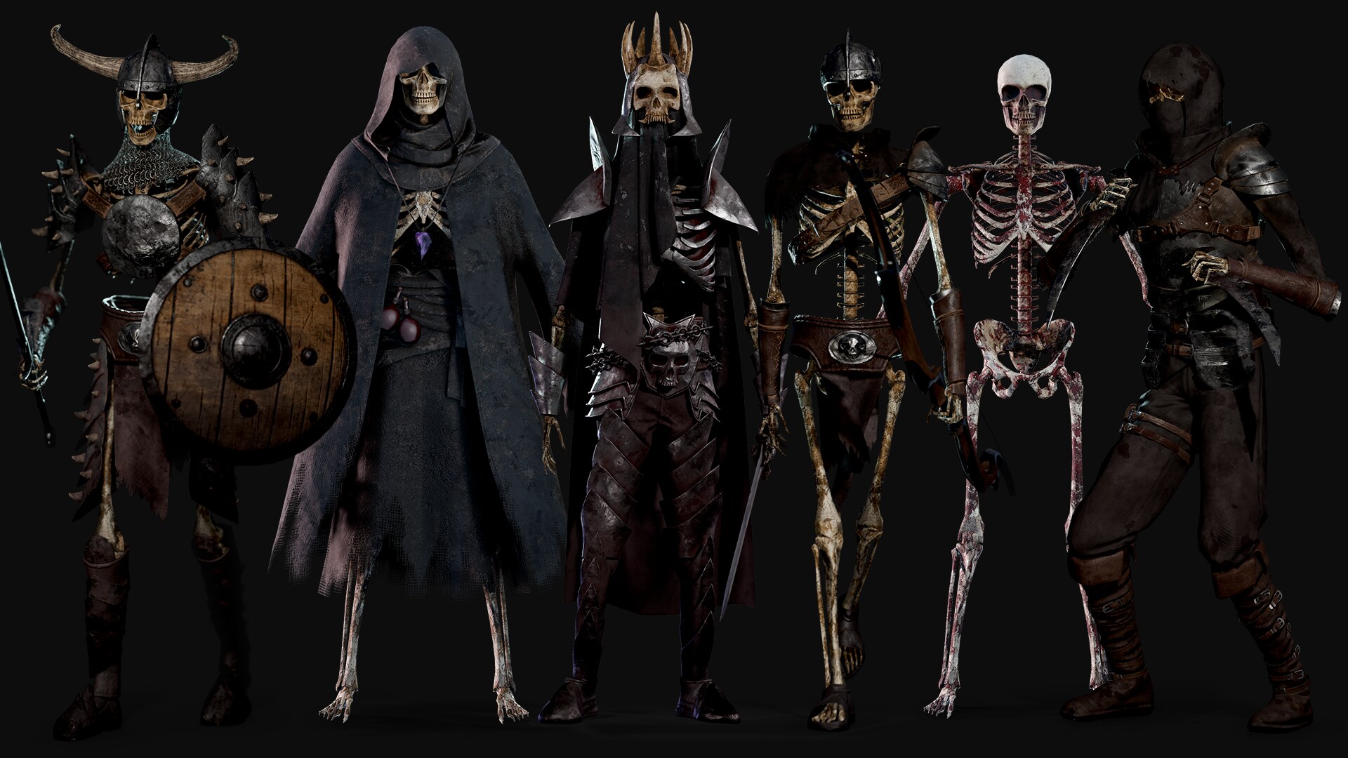 Modular Skeleton Army in Characters UE Marketplace