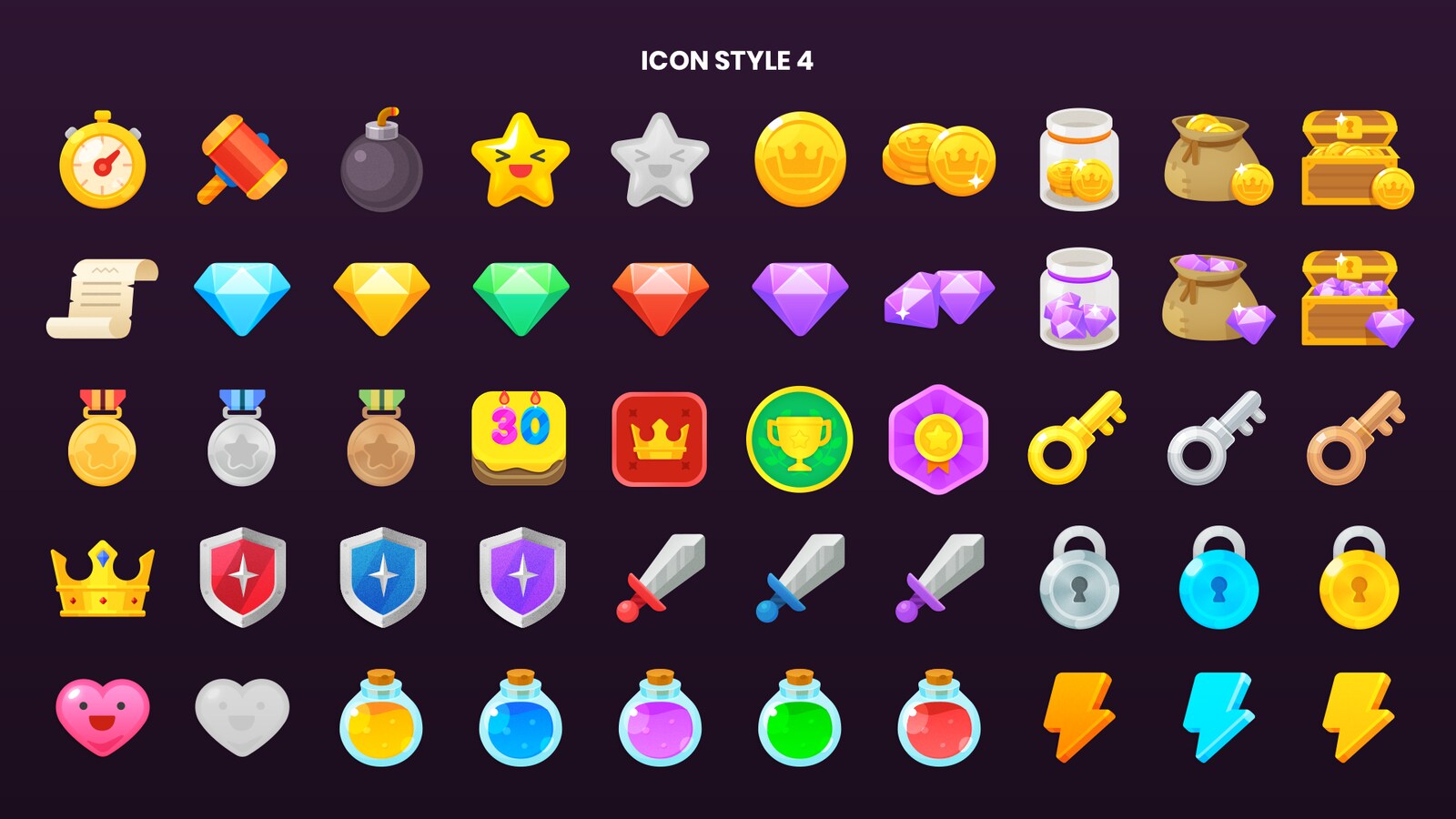 730  2d icon pack