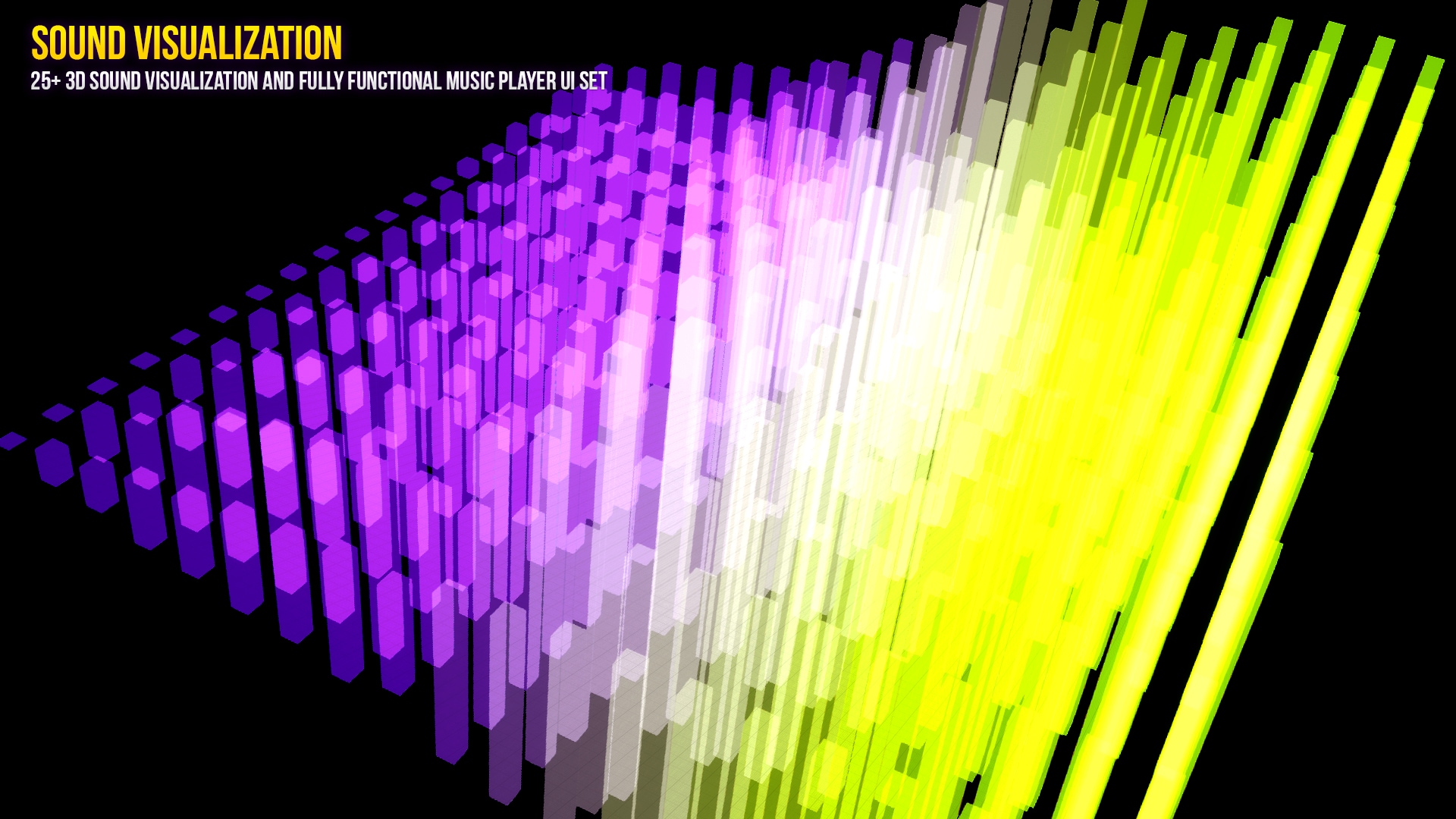 3D Sound Visualization With Music Player UI in Visual Effects - UE ...