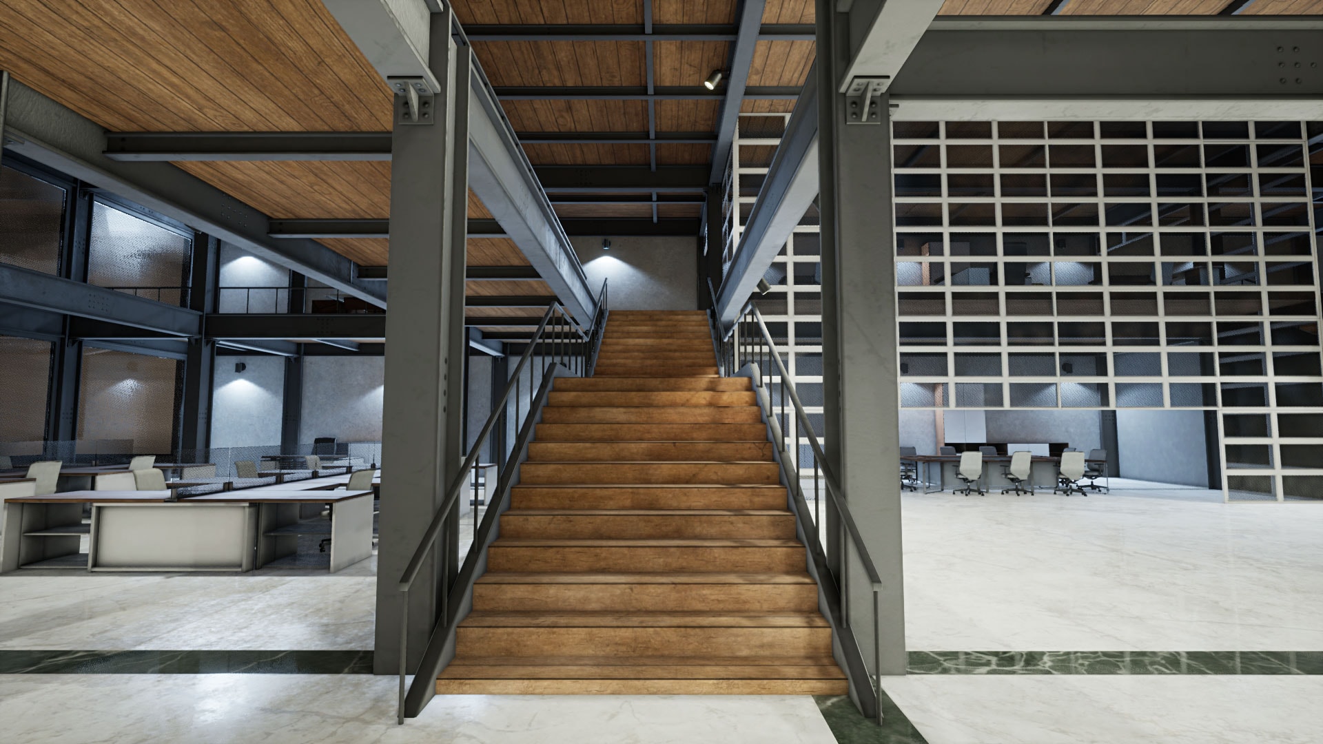 Industrial Architecture Interior Office
